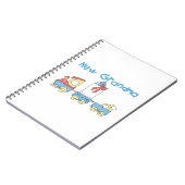 おばあちゃん列車の新しいプレゼント ノートブック (左側)