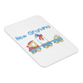 おばあちゃん列車の新しいプレゼント マグネット (右側)