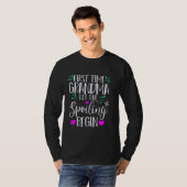 おばあちゃん初めて台無し未来を開始G Tシャツ (正面フル)