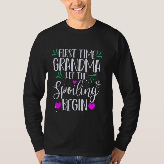 おばあちゃん初めて台無し未来を開始G Tシャツ (正面)