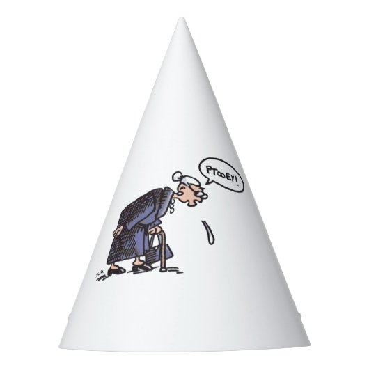 おばあちゃん唾を吐く！パーティー帽子 パーティーハット (正面)