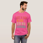 おばあちゃん大好きな少年 Tシャツ (正面フル)