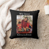 おばあちゃん大好き！写真カスタマイズ枕 クッション (ブランケット)