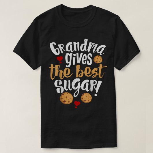 おばあちゃん孫のお母さん Tシャツ (デザイン正面)