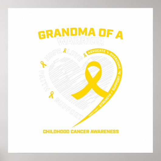 おばあちゃん孫の孫娘の子供時代の贈り物 ポスター (正面)