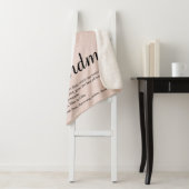 おばあちゃん定義スクリプトバラ金ゴールドグリッター シェルパブランケット (インサイチュ)