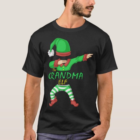 おばあちゃん小妖精や小人のヒラメ馬 Tシャツ (正面)