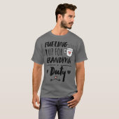 おばあちゃん当番の為のエネルギー補給 Tシャツ (正面フル)