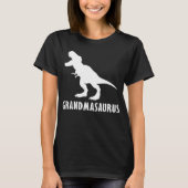おばあちゃん恐竜 Tシャツ (正面)