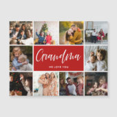 おばあちゃん愛してる写真コラージュ  (正面)