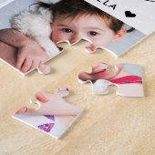 おばあちゃん愛してる写真コラージュ  ジグソーパズル (側面)