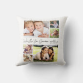 おばあちゃん愛してる写真パーソナライズされた クッション (裏面)