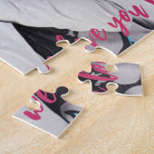 おばあちゃん愛してる写真 ジグソーパズル (側面)