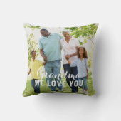 おばあちゃん愛しカスタムる母の日写真 クッション (裏面)