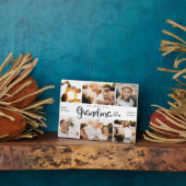 おばあちゃん愛するハートモダン6 Photo Collage フォトプラーク (側面)