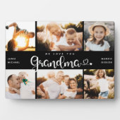 おばあちゃん愛するハートモダン6 Photo Collage フォトプラーク (正面)