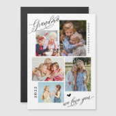 おばあちゃん愛するフォトコラージュタイポグラフィ (正面/裏面)