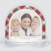 おばあちゃん愛Arch写真クリスマス (裏面)