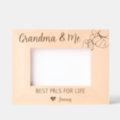 おばあちゃん最高のと私- Pals for Life from surgance レーザー彫刻フレーム (正面)
