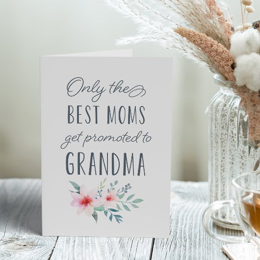 おばあちゃん最高のに昇進するのは母だ カード