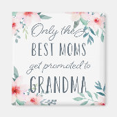 おばあちゃん最高のに昇進するのは母だ マグネット (正面)