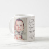 おばあちゃん最高のに昇進する唯一の母の写真2 コーヒーマグカップ (正面左)