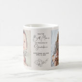 おばあちゃん最高のに昇進する唯一の母の写真2 コーヒーマグカップ (中央)