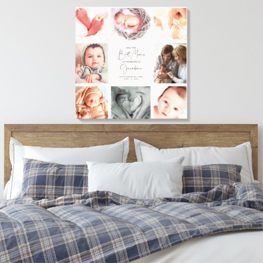 おばあちゃん最高のの写真に昇格するのはママのみ8 キャンバスプリント (インサイチュ (寝室))