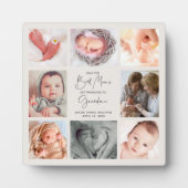 おばあちゃん最高のの写真に昇格するのはママのみ8 フォトプラーク (正面)