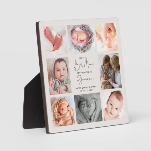 おばあちゃん最高のの写真に昇格するのはママのみ8 フォトプラーク (正面)