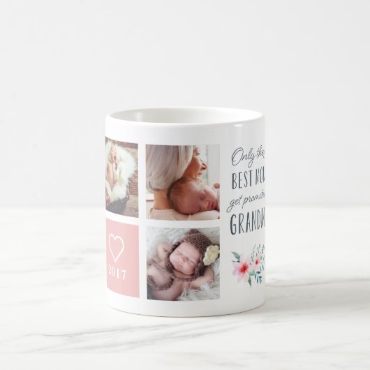 おばあちゃん最高のの写真に昇格するのはママのみ コーヒーマグカップ (中央)