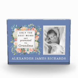 おばあちゃん最高のの写真に昇格するのはママのみ フォトブロック