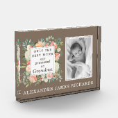 おばあちゃん最高のの写真に昇格するのはママのみ フォトブロック (左)