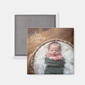 おばあちゃん最高のの写真 マグネット (正面/裏面)