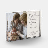 おばあちゃん最高のの赤面に昇進するのはママだけ フォトブロック (左)