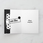 おばあちゃん最高のは写真と白黒で見た事が無い カード (内部)