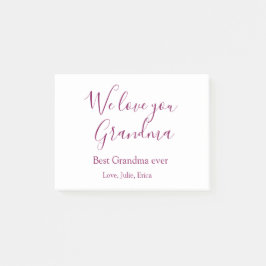 おばあちゃん最高のは常に祖父母の写真のギフトクラシック ポストイット