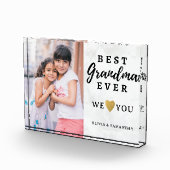 おばあちゃん最高のよ大理石を愛するおばあちゃん フォトブロック (右)