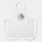 おばあちゃん最高のエバモダンークラシック写真 エプロン (正面)