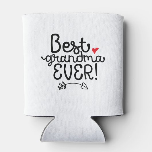 おばあちゃん最高のエバーグラニー祖母 缶クーラー (裏面)