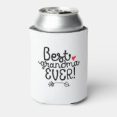 おばあちゃん最高のエバーグラニー祖母 缶クーラー (缶裏面)