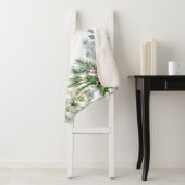 おばあちゃん最高のエバーグリーンホリーベリーピンクグリーン シェルパブランケット (インサイチュ)