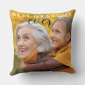 おばあちゃん最高のエバーマザーズデイ装飾用クッション クッション (裏面)