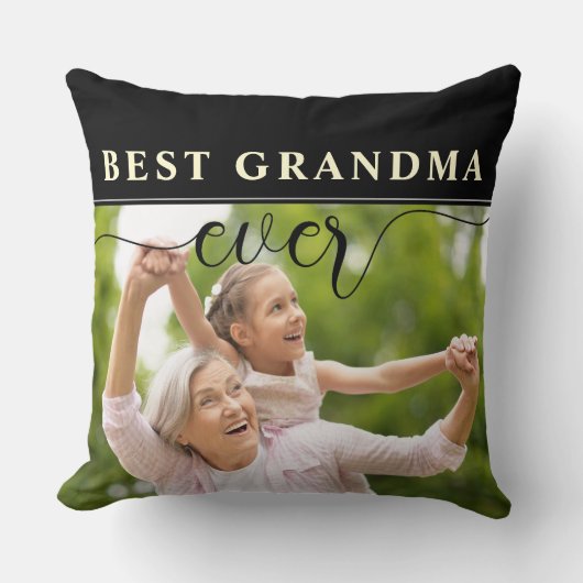 おばあちゃん最高のエバーマザーズデイ装飾用クッション クッション (正面)