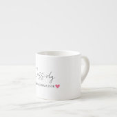 おばあちゃん最高のエバーモノグラム | カスタムエスプレッソマグ エスプレッソカップ (正面右)