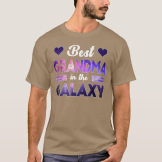 おばあちゃん最高の銀河系ハッピー両親の日のネクタイ Tシャツ