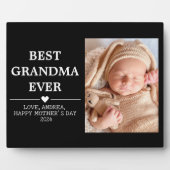 おばあちゃん最高の、おばあちゃん、おばあちゃんの日 フォトプラーク (正面)