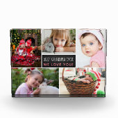 おばあちゃん最高の·エヴァ·フォトコラージュ フォトブロック (正面)