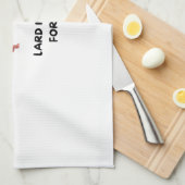 おばあちゃん正しかった – ラードはあなたのために良い キッチンタオル (四つ折り)