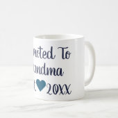 おばあちゃん海軍マグに昇進する コーヒーマグカップ (正面右)